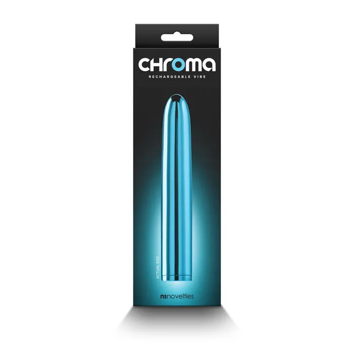 ShhhWndsr Vibrators Chroma 17 cm USB Rechargeable Smooth Basic Vibrator Metallic Teal ShhhWndsr Vibrators Chroma 17 cm USB Rechargeable Smooth Basic Vibrator Metallic Teal