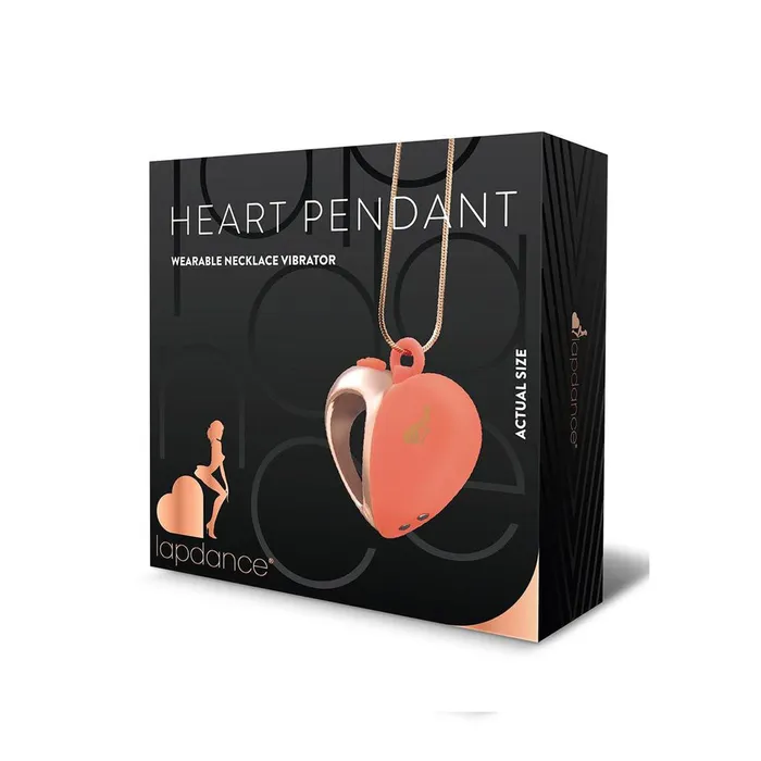 ShhhWndsr Vibrators LAPDANCE Heart Pendant Wearable Necklace Vibrator USB Rechargeable Rose Gold ShhhWndsr Vibrators LAPDANCE Heart Pendant Wearable Necklace Vibrator USB Rechargeable Rose Gold