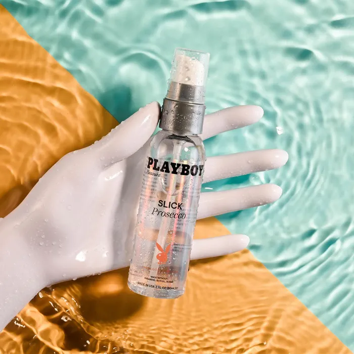 ShhhWndsr Vibrators Playboy Pleasure SLICK PROSECCO Water Based Lube 60 ml ShhhWndsr Vibrators Playboy Pleasure SLICK PROSECCO Water Based Lube 60 ml