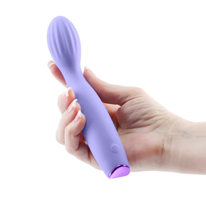 ShhhWndsr Vibrators Revel Pixie 173 cm USB Rechargeable G Spot Vibrator Purple