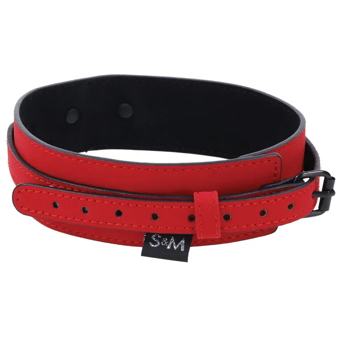 ShhhWndsr Vibrators SM Amor Collar and Leash Red