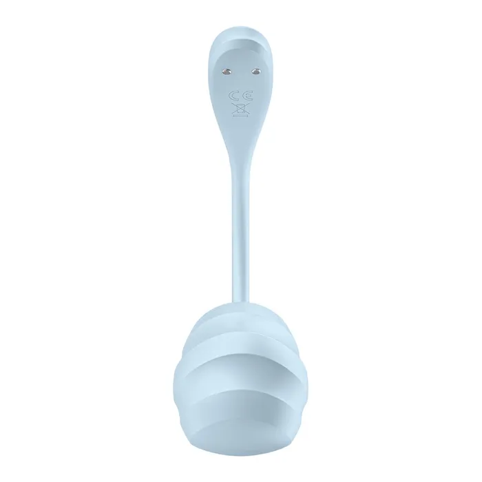 ShhhWndsr Vibrators Satisfyer Smooth Petal Wearable GSpot Vibe Blue
