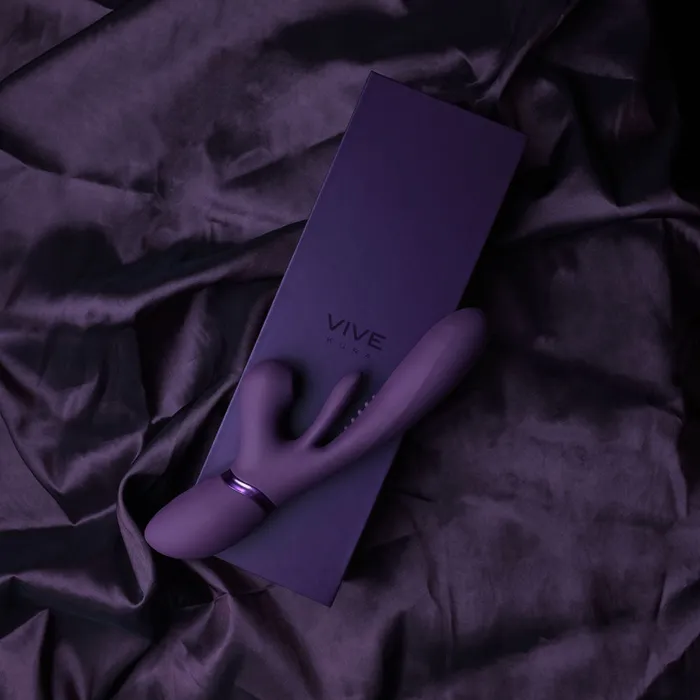 ShhhWndsr Vibrators VIVE Ena Rabbit Vibrator Purple ShhhWndsr Vibrators VIVE Ena Rabbit Vibrator Purple