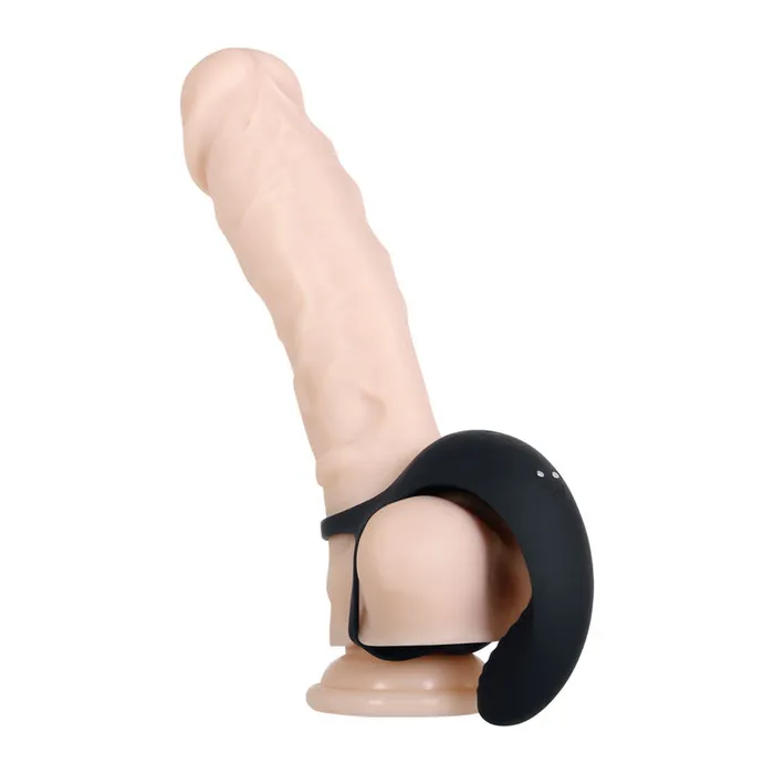ShhhWndsr Zero Tolerance Vibrating Ball Cradle USB Rechargeable Vibrating Cock Ring Male Sex Toys