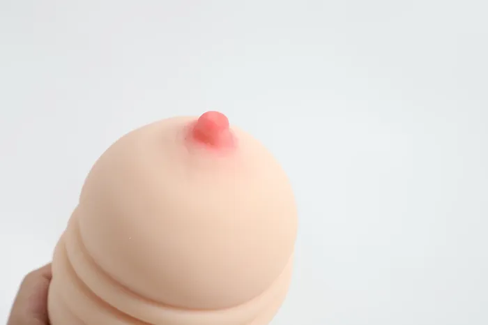 Silicone Seduction Male Sex Toys Titty Masturbator Silicone Seduction Male Sex Toys Titty Masturbator