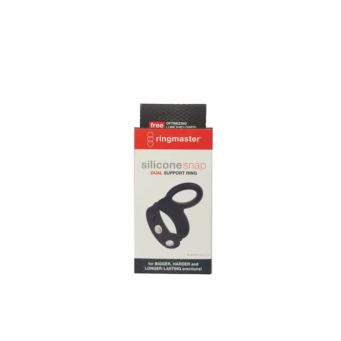 Silicone Snap Dual Support Ring Fairvillacom Male Sex Toys