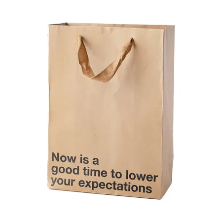 Snarky Gift Bags Lower Your Expectations 3pk Fairvillacom Vibrators