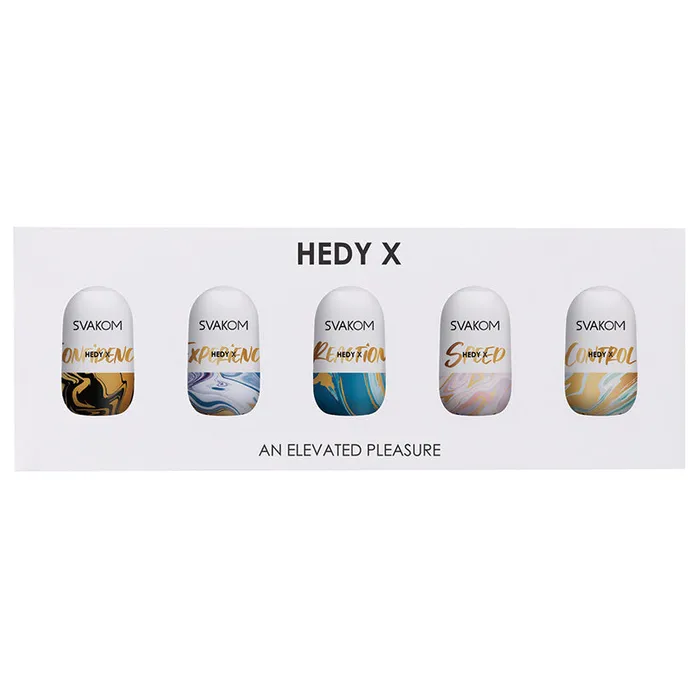Svakom Hedy X Mixed Textures Box of 5 Fairvillacom Anal