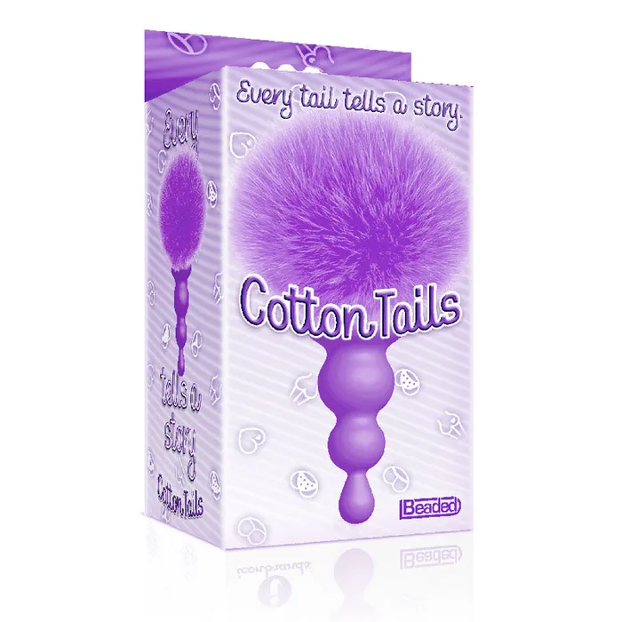 The 9s Cottontails Beaded Butt Plug with Bunny Tail PURPLE ShhhWndsr Anal The 9s Cottontails Beaded Butt Plug with Bunny Tail PURPLE ShhhWndsr Anal