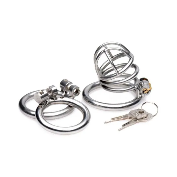 The Pen Deluxe Stainless Steel Locking Chastity Cage Fairvillacom Male Sex Toys The Pen Deluxe Stainless Steel Locking Chastity Cage Fairvillacom Male Sex Toys