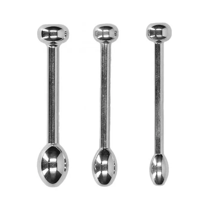 Urethral Sounding Metal Plug Set Fairvillacom Male Sex Toys