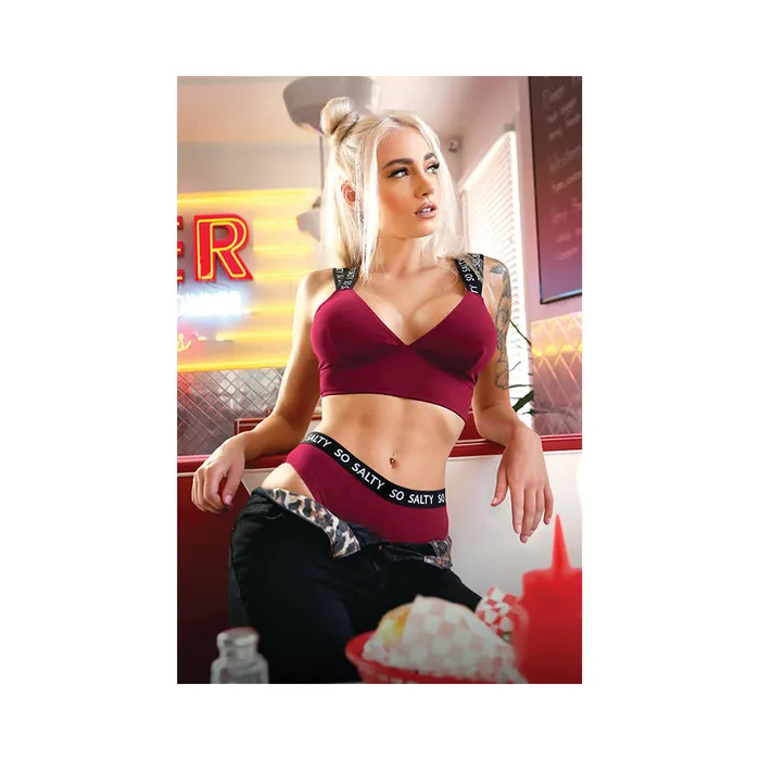 Vibes So Salty Long Line Bralette And Cheeky Panty Set Ml Berry Bliss Fairvillacom Vibrators Vibes So Salty Long Line Bralette And Cheeky Panty Set Ml Berry Bliss Fairvillacom Vibrators