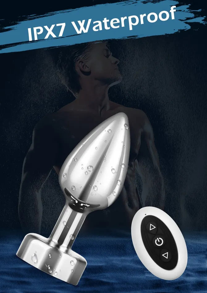 Vibrating Butt Plug with Remote Control Amovibe Male Sex Toys