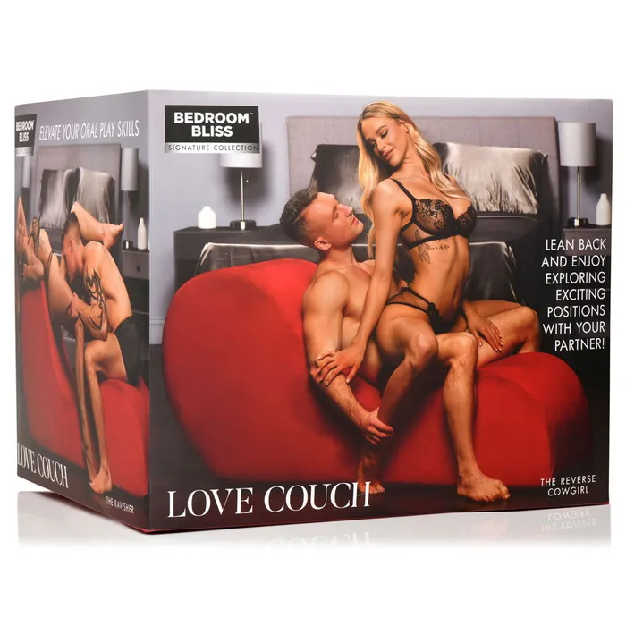 Vibrators Bedroom Bliss Tantra Sex Sofa RED ShhhWndsr