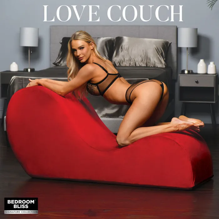 Vibrators Bedroom Bliss Tantra Sex Sofa RED ShhhWndsr