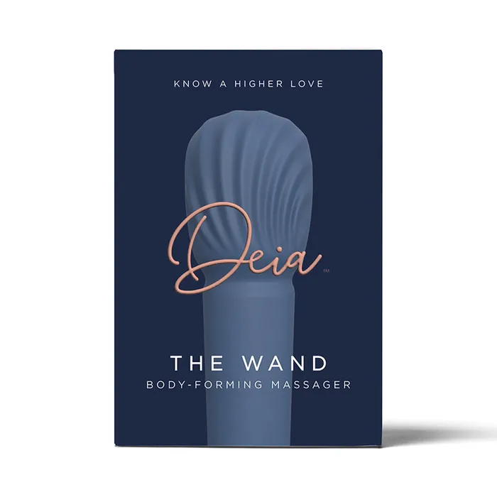 Vibrators Deia The Wand Silicone Blue Fairvillacom