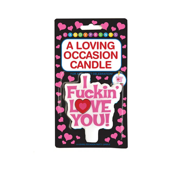 Vibrators Fairvillacom A Loving Occasion Candle I Fuckin Love You