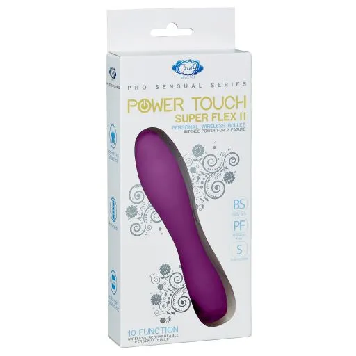 Vibrators Fairvillacom CLOUD 9 PRO SENSUAL POWER TOUCH SUPER FLEX II PLUM