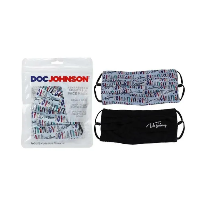 Vibrators Fairvillacom DJ ReversibleAdjustable Face Mask Blue
