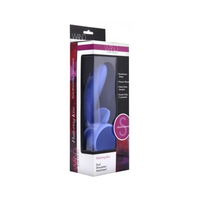 Vibrators Fairvillacom Fluttering Kiss Dual Stimulation Wand Attachment Purple Vibrators Fairvillacom Fluttering Kiss Dual Stimulation Wand Attachment Purple