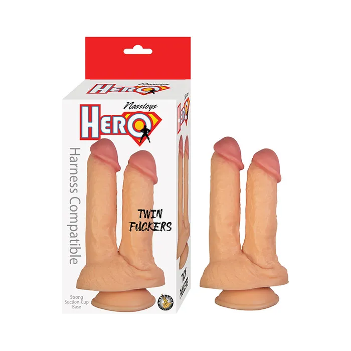 Vibrators Fairvillacom Hero Twin Fuckers White