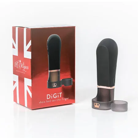 Vibrators Fairvillacom Hot Octopuss Digit Finger Vibe Black