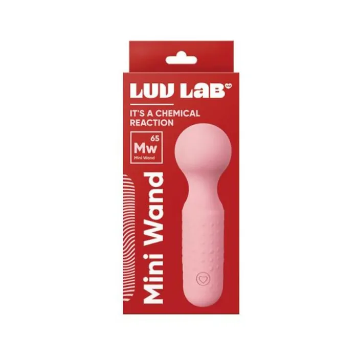 Vibrators Fairvillacom Luv Lab Mw65 Mini Wand Silicone Light Pink