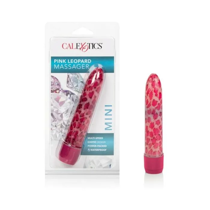 Vibrators Fairvillacom Pink Mini Leopard Massager 45