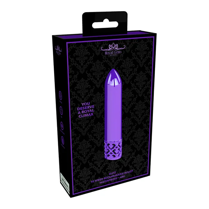 Vibrators Fairvillacom Royal Gems Glitz Bullet Purple