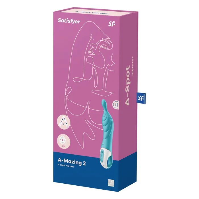 Vibrators Fairvillacom Satisfyer AMazing 1 Turquoise