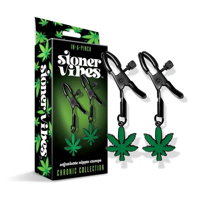 Vibrators Fairvillacom Stoner Vibes Chronic Collection Adjustable Nipple Clamps
