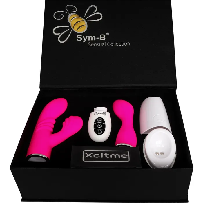 Vibrators Fairvillacom SymB Sensual Collection Fuchsia