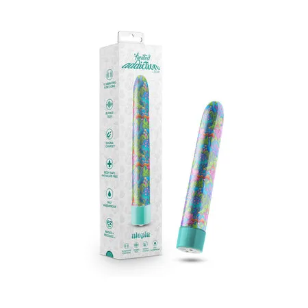 Vibrators Limited Addiction Floradelic Rechargeable 7 in Vibrator Purple Blush Vibrators Limited Addiction Floradelic Rechargeable 7 in Vibrator Purple Blush