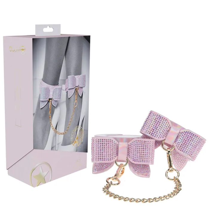 Vibrators OUCH Paris Collection Ankle Cuffs Pink ShhhWndsr
