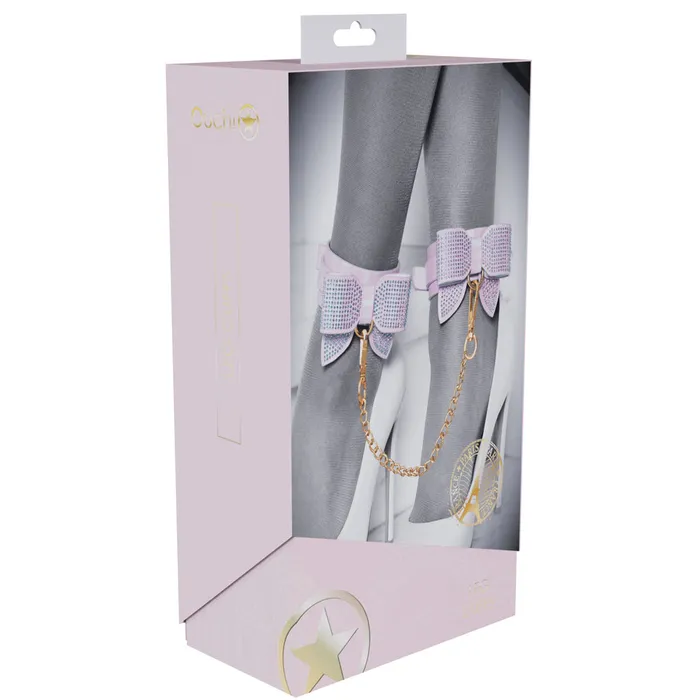 Vibrators OUCH Paris Collection Ankle Cuffs Pink ShhhWndsr Vibrators OUCH Paris Collection Ankle Cuffs Pink ShhhWndsr