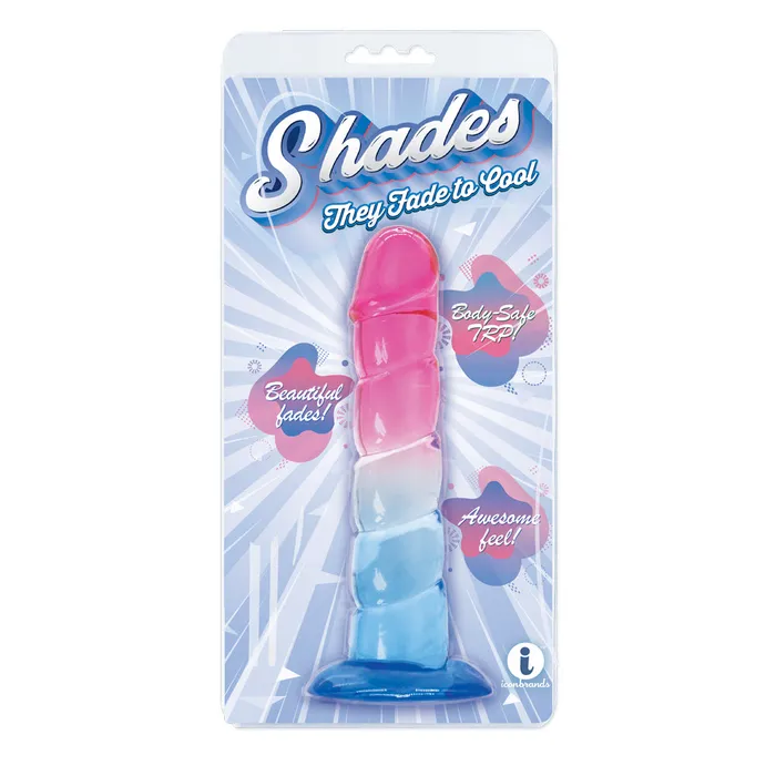 Vibrators Shades 75quot Swirl Tpr Pink And Blue Fairvillacom