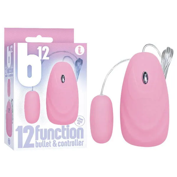 Vibrators ShhhWndsr B12 Egg multi setting vibe with controller Pink