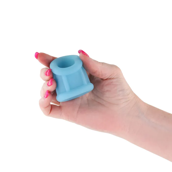 Vibrators ShhhWndsr Firefly Suave Glow in Dark Ball Stretcher Blue Vibrators ShhhWndsr Firefly Suave Glow in Dark Ball Stretcher Blue