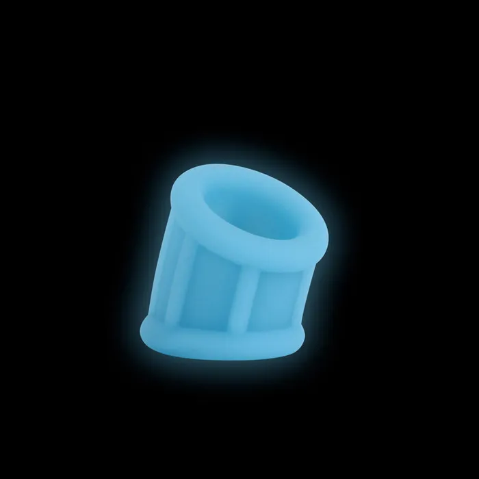 Vibrators ShhhWndsr Firefly Suave Glow in Dark Ball Stretcher Blue Vibrators ShhhWndsr Firefly Suave Glow in Dark Ball Stretcher Blue