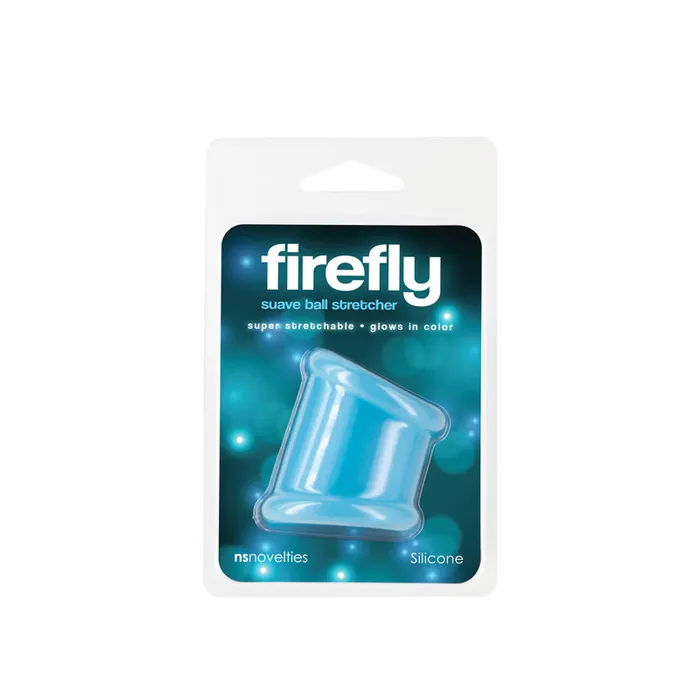 Vibrators ShhhWndsr Firefly Suave Glow in Dark Ball Stretcher Blue Vibrators ShhhWndsr Firefly Suave Glow in Dark Ball Stretcher Blue