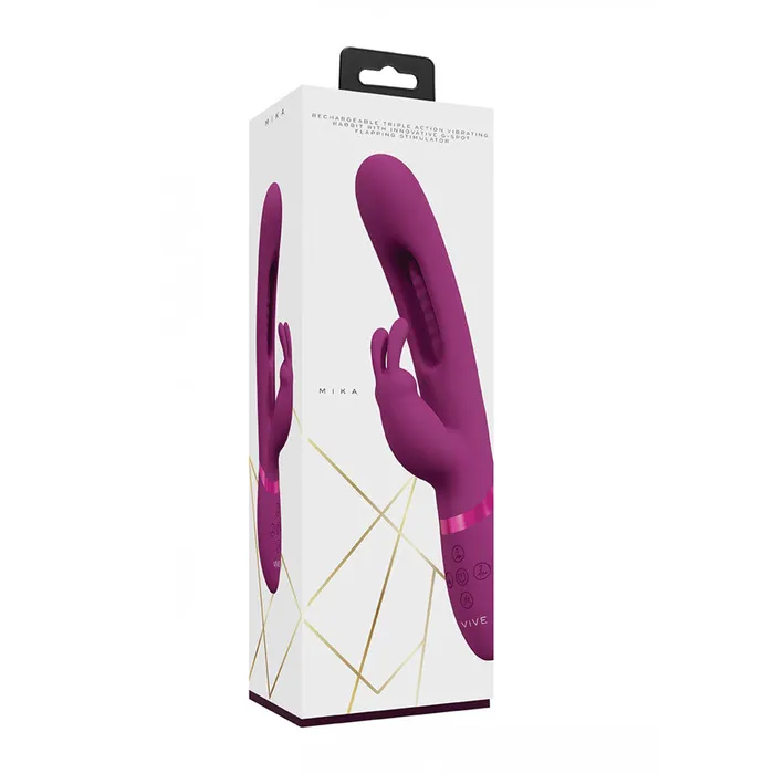 Vibrators ShhhWndsr VIVE Mika Clit GSpot Rabbit Pink