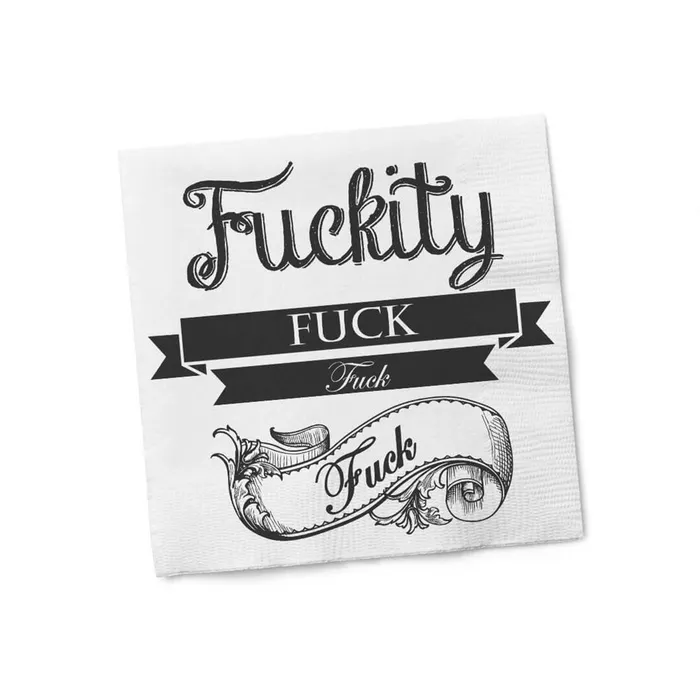 Vibrators Twisted Wares Fuckity Fuck Fuck Fuck Napkins Fairvillacom