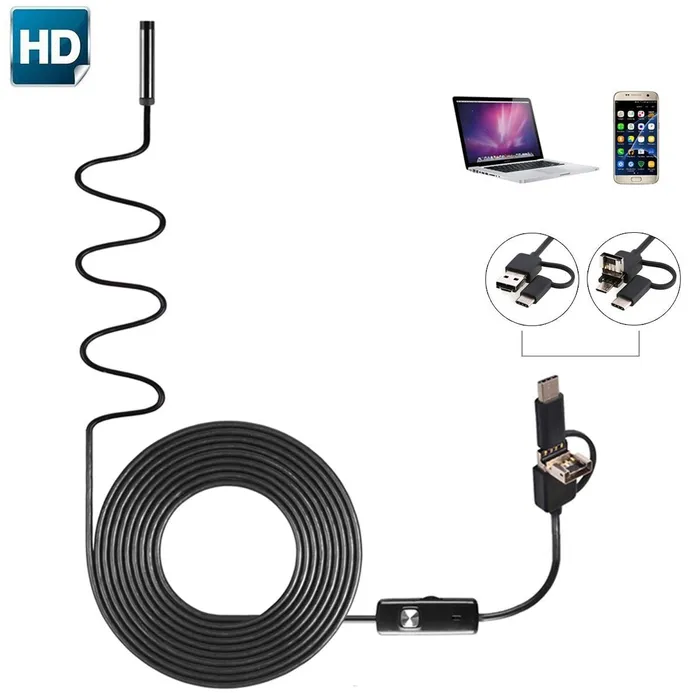 Vibrators Waterproof endoscope inspection camera Windows and Android ShhhCJ