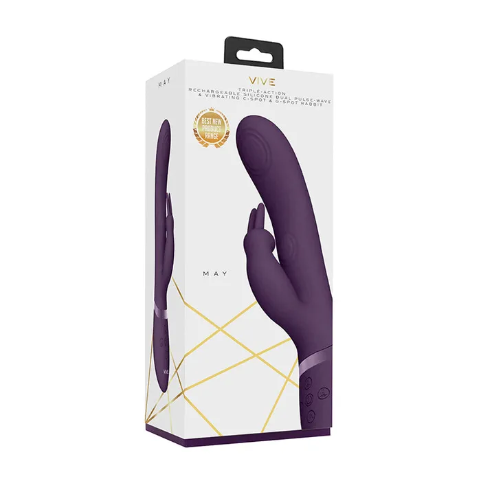 Vive May Dual Wave Vibr CGSpot Rab Pur Fairvillacom Vibrators