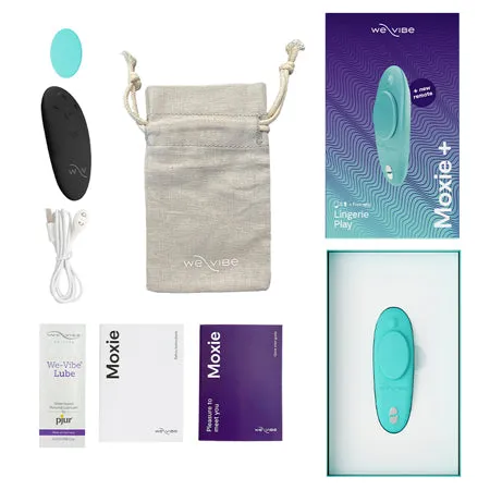 WeVibe Moxie Panty Vibe Aqua Fairvillacom Vibrators