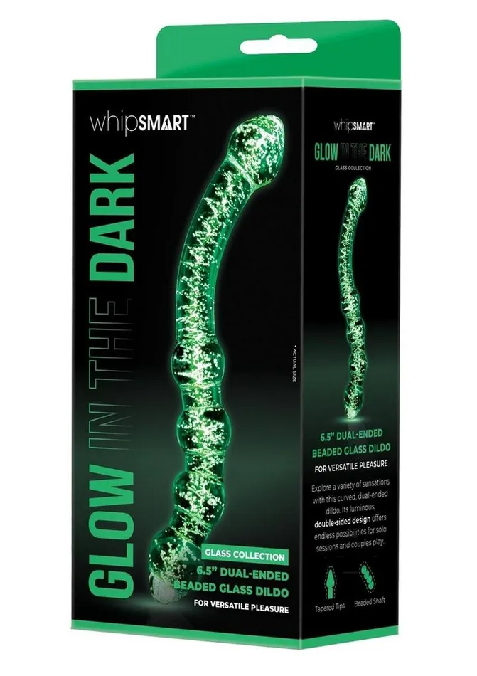 Whipsmart Dual End Bead Glass Dildo 65 Fairvillacom Dildos