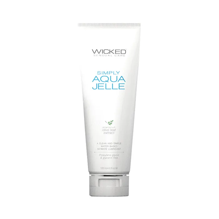 Wicked Simply Aqua Jelle 4oz Fairvillacom Vibrators