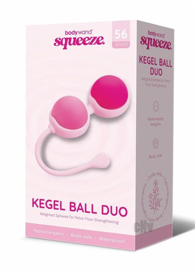 Xgen Llc Bw Squeeze Kegel Ball Duo 56g Female Sex Toys